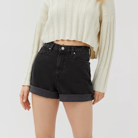 Urban Outfitters Pants - NWT: BDG BLACK HIGH RISE SHORTS